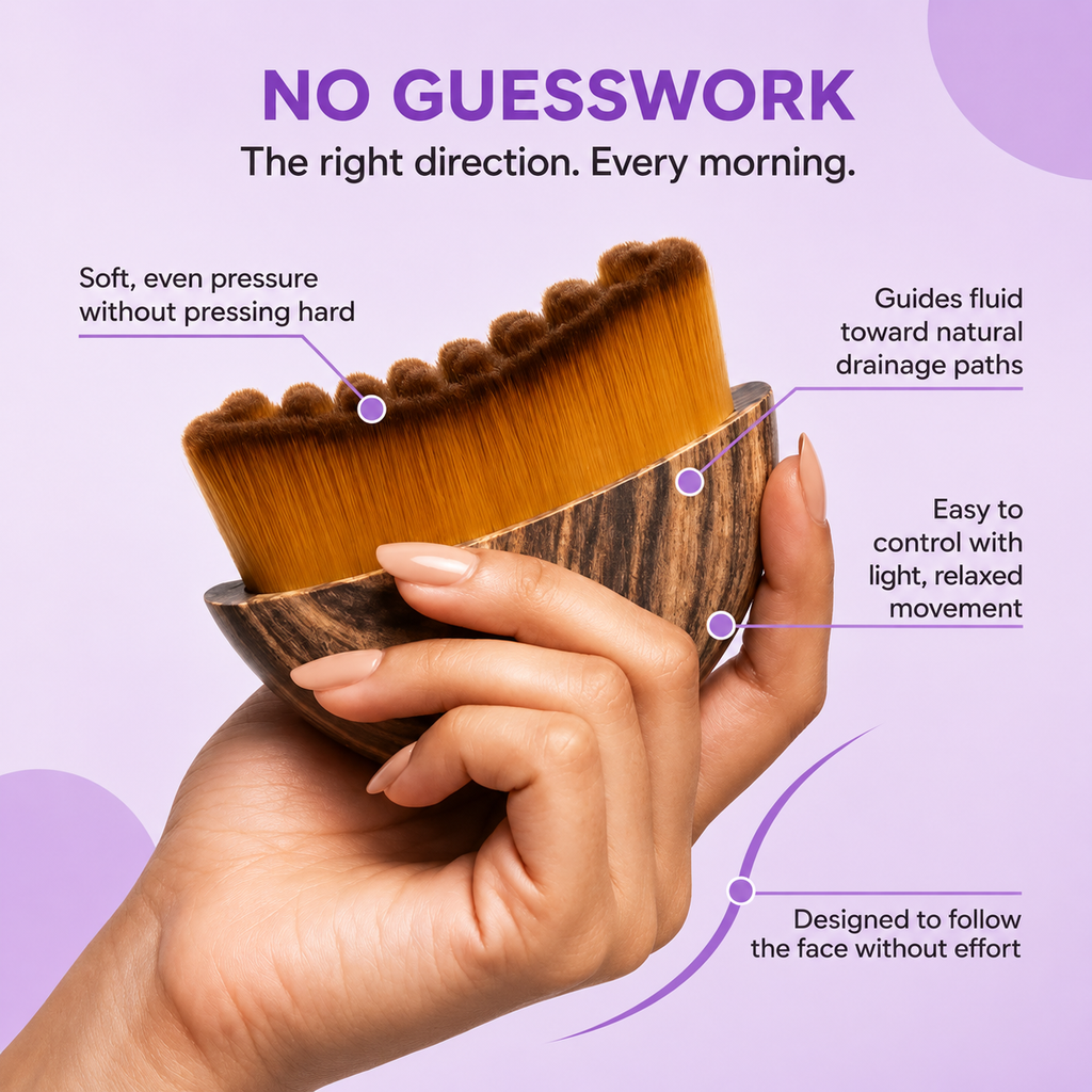 Lymphatic Contour Face Brush (Buy 1 Get 1 free)t