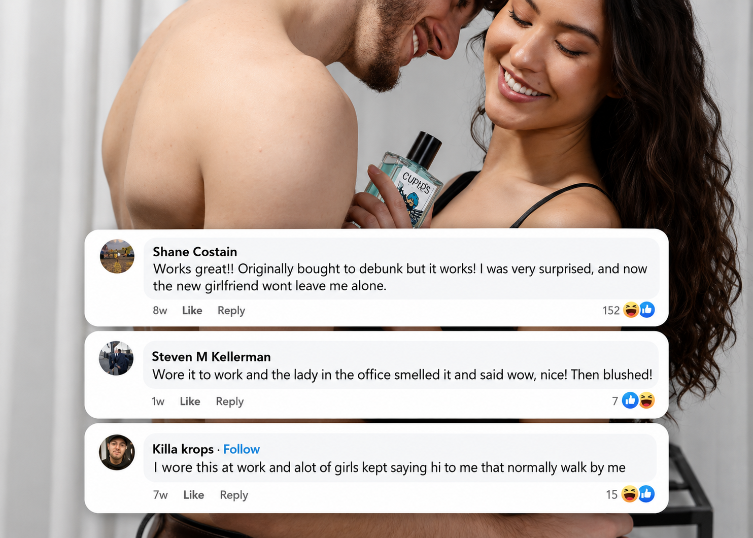 CUPID Pheromone Cologne for Men